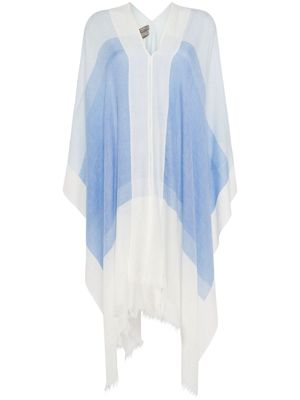 N.Peal cashmere beach dress - White