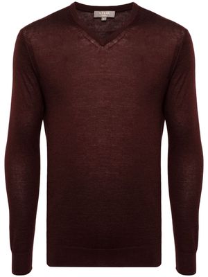 N.Peal Conduit fine-knit jumper - Brown