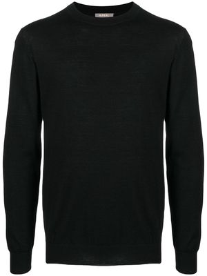 N.Peal crew neck cashmere jumper - Black