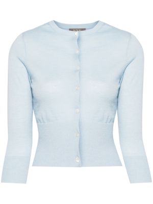 N.Peal Darcie cashmere cardigan - Blue