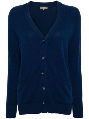 N.Peal Erin cashmere cardigan - Blue