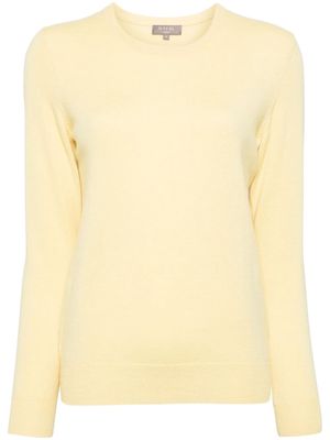 N.Peal Evie organic-cashmere jumper - Yellow