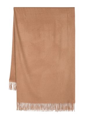 N.Peal fine-knit cashmere blanket - Brown