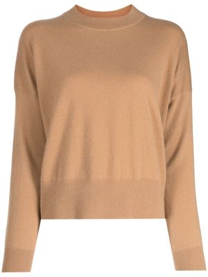 N.Peal fine-knit cashmere jumper - Brown