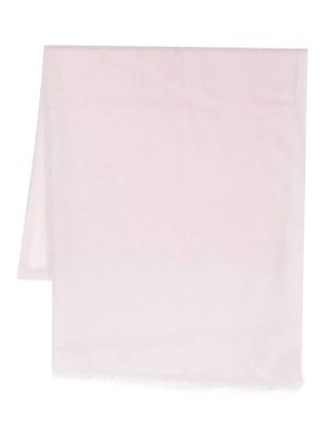 N.Peal fine-knit cashmere Pashmina shawl - Pink
