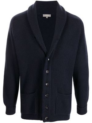 N.Peal Kensington button-up cardigan - Blue