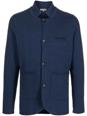 N.Peal knitted cashmere blazer - Blue