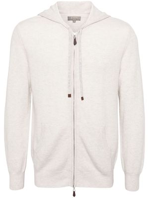 N.Peal Ladbroke cashmere hoodie - Grey