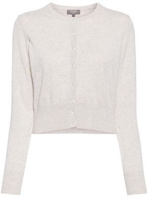 N.Peal long-sleeve cashmere cardigan - Grey