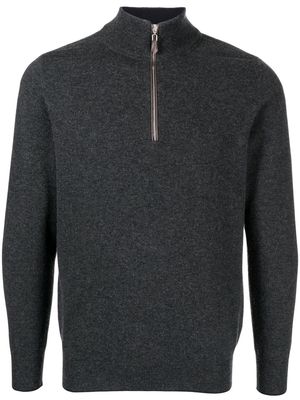 N.Peal long-sleeve cashmere jumper - Grey