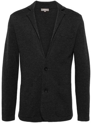 N.Peal Marlborough FG knitted blazer - Black