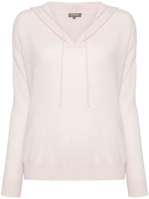 N.Peal Maya cashmere hoodie - Pink