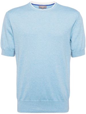 N.Peal Newquay fine-knit T-shirt - Blue