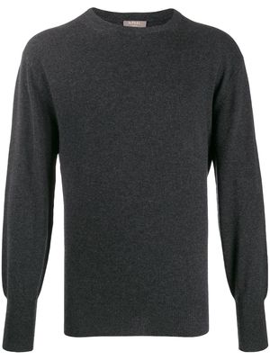 N.Peal Oxford cashmere jumper - Black