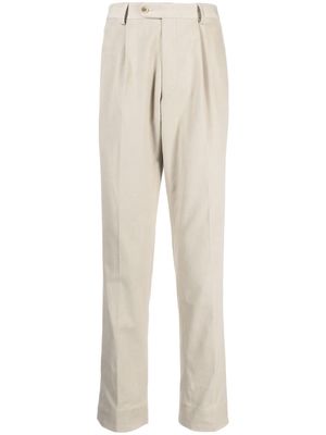 N.Peal pleated tailored trousers - Neutrals