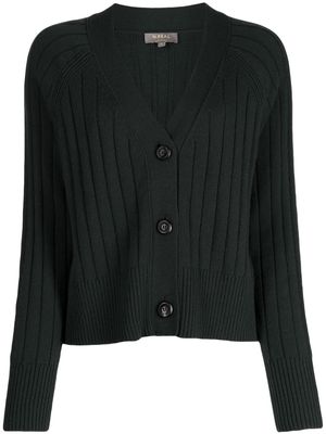 N.Peal ribbed-knit cashmere cardigan - Green