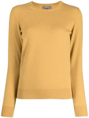 N.Peal ribbed-knit cashmere jumper - Yellow