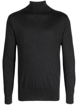 N.Peal roll-neck long-sleeved jumper - Grey