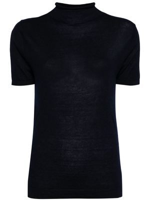 N.Peal Rosie cashmere T-shirt - Blue