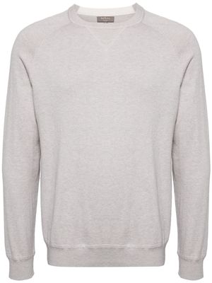 N.Peal round-neck knit jumper - Grey