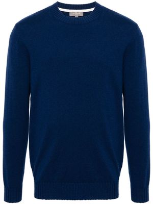 N.Peal Shoreditch organic-cashmere jumper - Blue