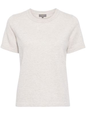N.Peal short-sleeve cashmere T-shirt - Grey