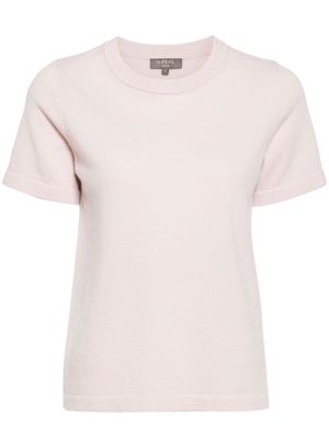 N.Peal short-sleeve cashmere T-shirt - Pink