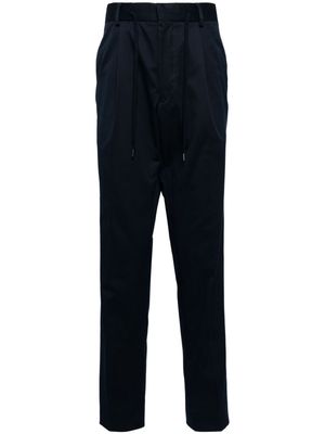 N.Peal Sorrento drawstring trousers - Blue