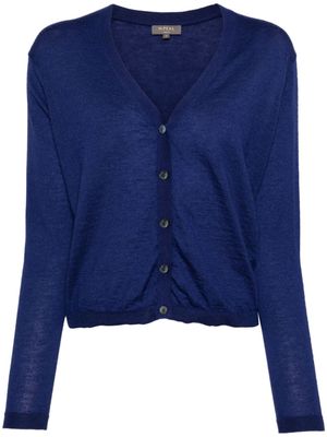 N.Peal Superfine cashmere cardigan - Blue