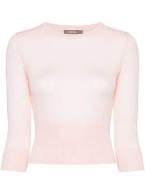 N.Peal Superfine cashmere jumper - Pink