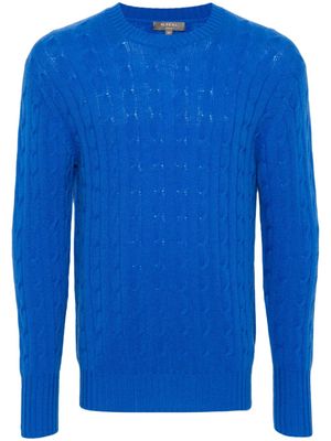 N.Peal Thames organic-cashmere jumper - Blue