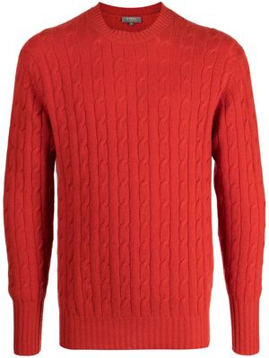 N.Peal The Thames cashmere jumper - Orange