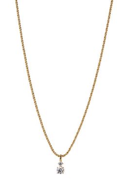 Nadri Brunch Twisted Rope Chain Necklace in Gold