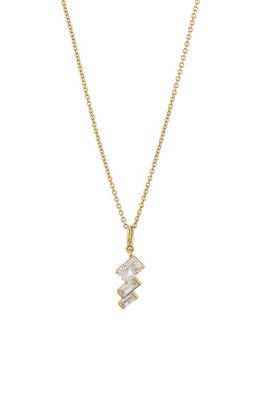 Nadri Gwen Pendant Necklace in Gold
