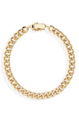Nadri Large Link Curb Chain Bracelet in Gold