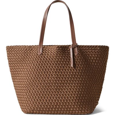 NAGHEDI Large Jet-Setter Tote in Mink 