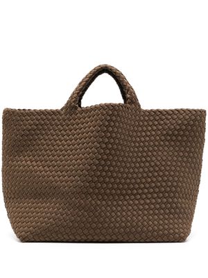 NAGHEDI large St. Barths tote bag - Brown