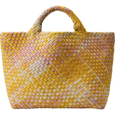 NAGHEDI Medium St. Barths Watercolor Tote in Saffron 