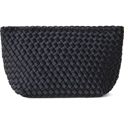 NAGHEDI Portofino Medium Cosmetics Bag in Onyx 