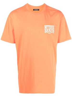 Nahmias graphic-print short-sleeve T-shirt - Orange