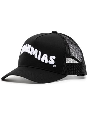 Nahmias logo-embroidered cap - Black