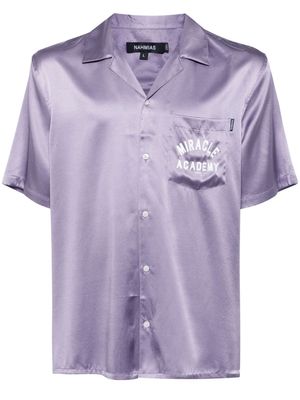 Nahmias Miracle Academy short-sleeve shirt - Purple