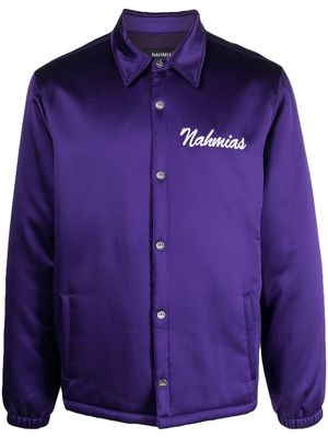 Nahmias Miracle Academy silk jacket - Purple