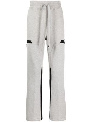 Nahmias panelled straight-leg trousers - Grey