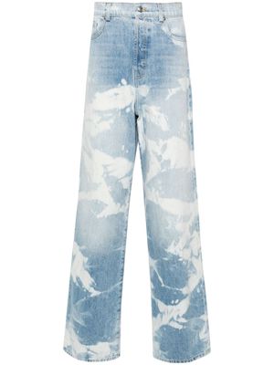 Nahmias straight-leg bleached jeans - Blue
