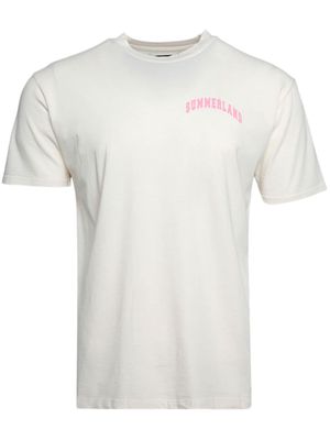Nahmias Summerland-print cotton T-shirt - White