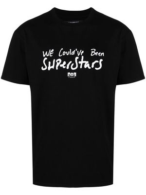 Nahmias x Kodak Superstars logo-print T-shirt - Black