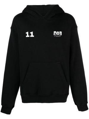 Nahmias x Kodak Vulture logo-print hoodie - Black