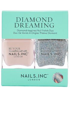 NAILS.INC Diamond Dreaming Nail Polish Duo in Beauty: NA.