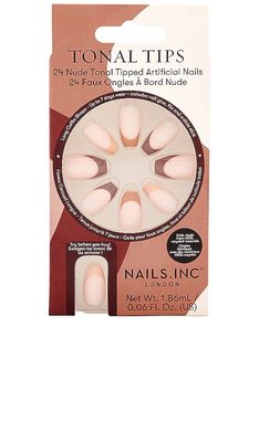 NAILS.INC Tonal Tips Artificial Nails in Beauty: NA.
